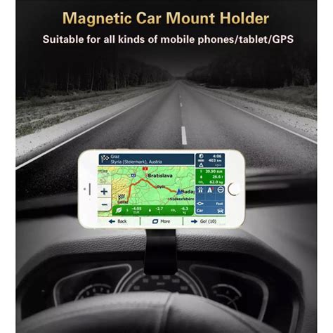 Jual Phone Holder Magnetic Speedometer Car Holder Jepit Universal