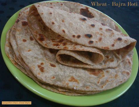 Gayathri Pai S Food Bytes Wheat Bajra Roti Chapati