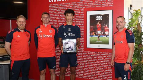 Ethan Wheatley Picks Up Premier League Debut Ball Manchester United