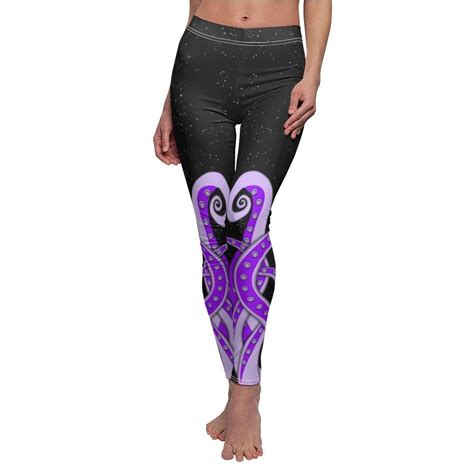 The Little Mermaid Ursula Leggings Ursula Costume Disney Leggings Disney Costume Disney