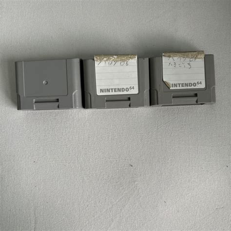 N64 Controller Pak NUS-004 OEM Official Nintendo 64 Memory Card ...