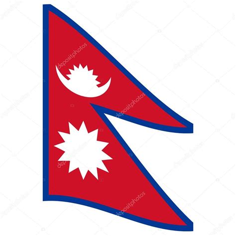 Flag of nepal — Stock Photo © claudiodivizia #3539735