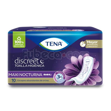 Toal Hig Tena Discreet Maxi Night X Fybeca