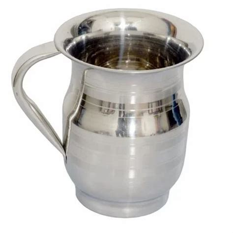 Capacity 1 L 485g Stainless Steel Water Jug At Rs 180piece In Yamuna