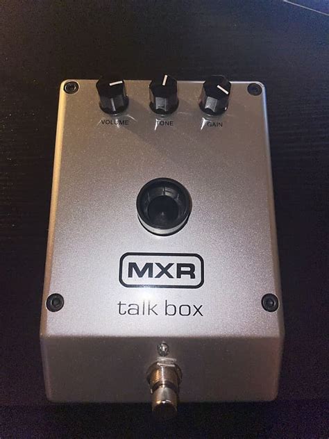 Mxr M Talk Box Pedal Reverb