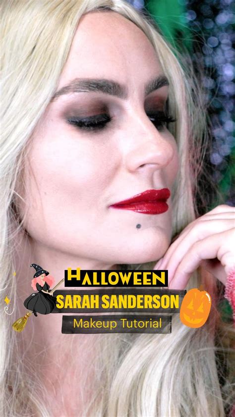 Sarah Sanderson Makeup Tutorial Quick And Easy Halloween Makeup Look