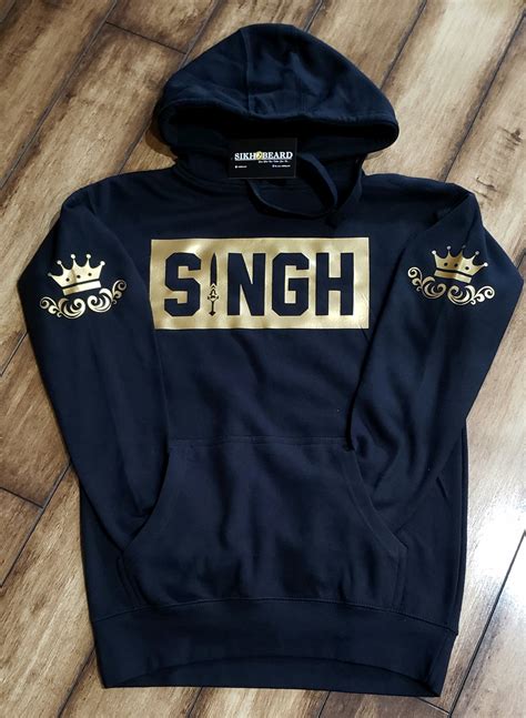 Singh Hoodie Sikhbeard World