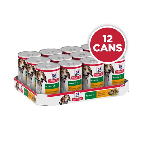 Hill's Science Diet Puppy with Chicken & Barley Canned Wet Dog Food