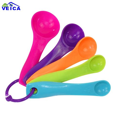 Pcs Lot Colorful Kitchen Colourworks Measuring Spoons Spoon Cup Baking