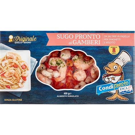 Sugo Pronto Ai Gamberi I CONDIPRESTO 400 G Coop Shop