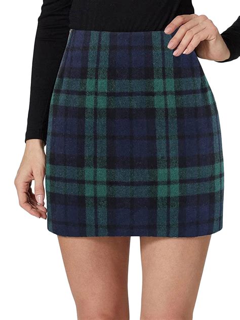 plaid skirt for women