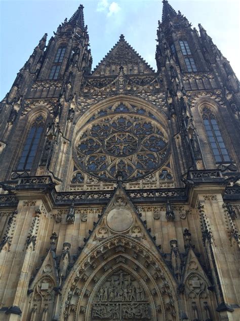 Old Cathedral In Prague Czech Cathedral Prague Castle Prague