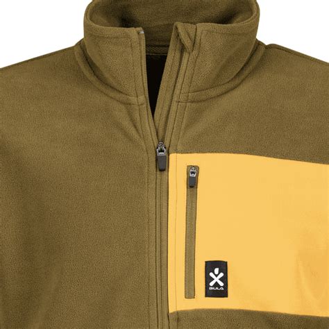 Bula Edge Fleece Jacket Fleecejakke Herre Grønn Fritidsjakke Xxl