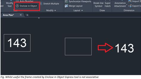 Autocad Tip Useful Associative Text Framing Utility Cadline Community