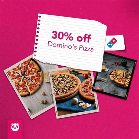 Apr Onward Domino S Pizza Off Promotion On Food Panda