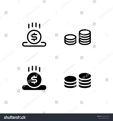 Savings Icon Logo Vector Symbol Investment Stock Vector (Royalty Free ...