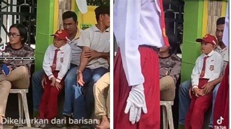 Viral Siswa Sd Di Bone Dikeluarkan Dari Barisan Gerak Jalan Karena