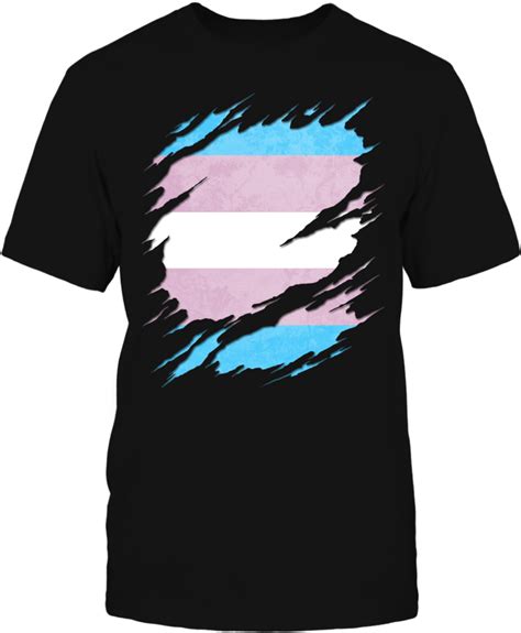 Download Transgender Pride Flag Ripped T Shirt Pride Flag Gay Bear