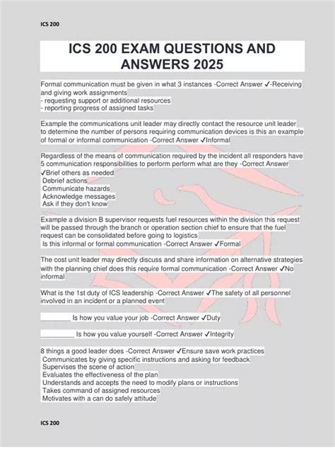 Ics 200 Answers 7