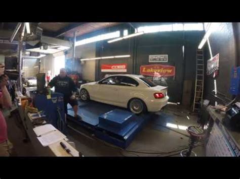 BMW 135i Dyno Run Stage 1 MHD YouTube