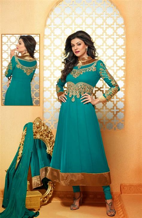 Sushmita Sen Anarkali Churidar Salwar Kameez Online