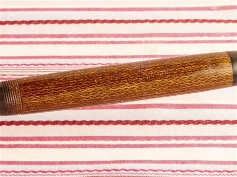 Parker Duofold Senior Golden Herringbone Fountain Pen