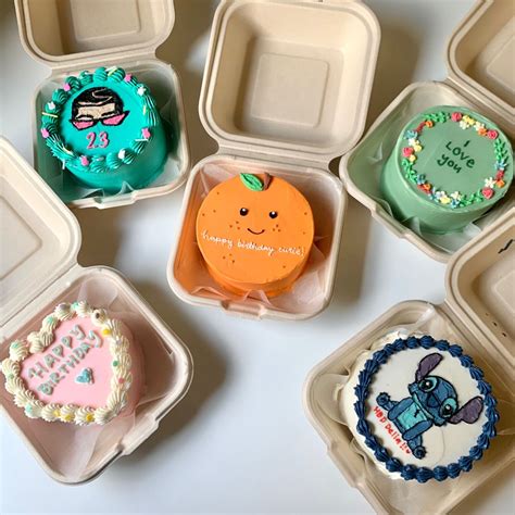 Lunch Box Cakes Mini Cakes Birthday Pretty Birthday Cakes Box Cake