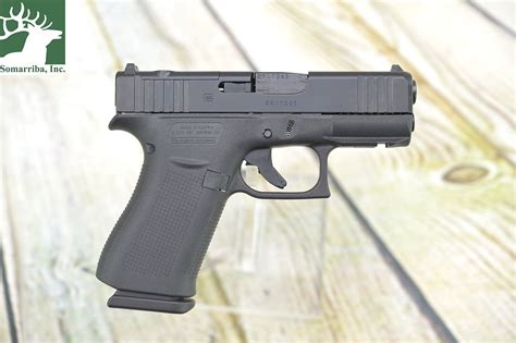 Glock Px4350201frmos G43x Mos Sub Compact 9mm Luger 341 101 Black