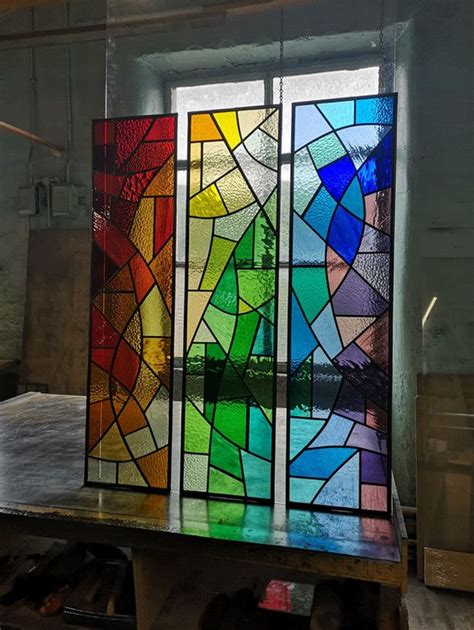 Stained Glass Windows Light Leaded Designs Rossendale Modern Stained Glass Glass Painting