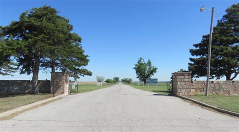 Fort Reno Gate Canadian County Oklahoma Fort Reno Is A Flickr