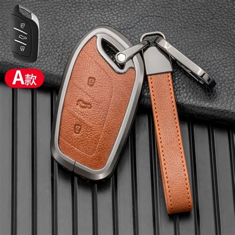 Leather Car Key Fob Cover Case Holder Protector For Mg Mg Mg Mg Zs