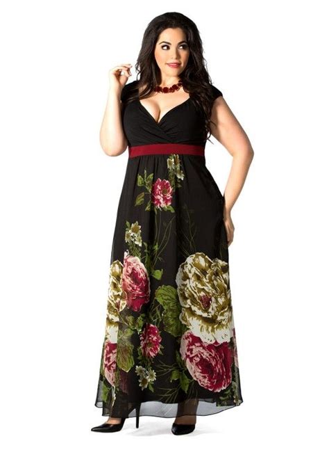 Plus Size Fantasy Floral Plus Size Gown At Curvalicious Clothes Take 15