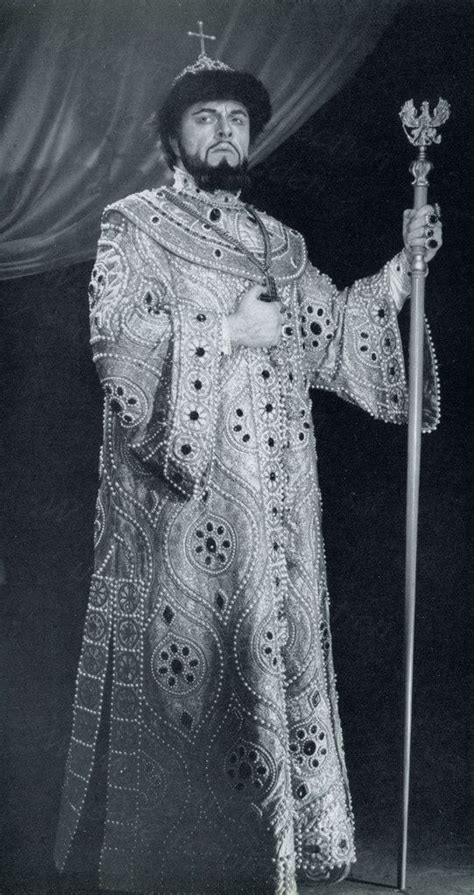 From The Oct 1958 Covent Garden Production Of Boris Godunov Boris