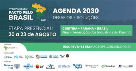 Pacto Pacto Pelo Brasil Presencial Agenda Desafios E