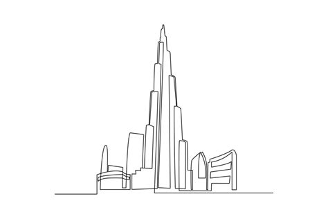 Page 2 Burj Khalifa Vector Art Icons And Graphics For Free Download