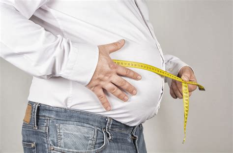 men tend  gain belly fat  visit mrc