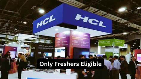 Hcl Hiring Graduate Engineer Trainee Check Qualification And Salary Details