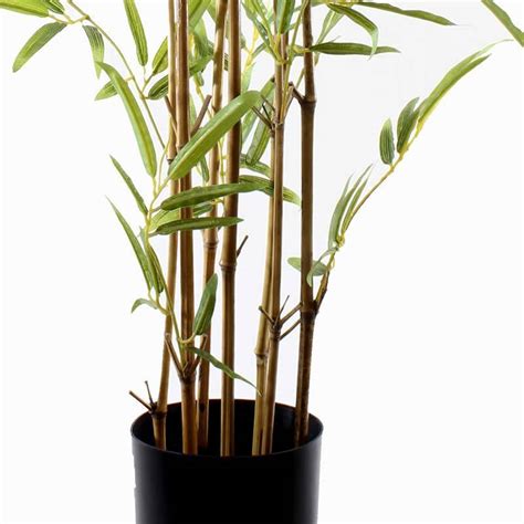 Bambu Artificial Peque O Con Ca As Oasis Decor