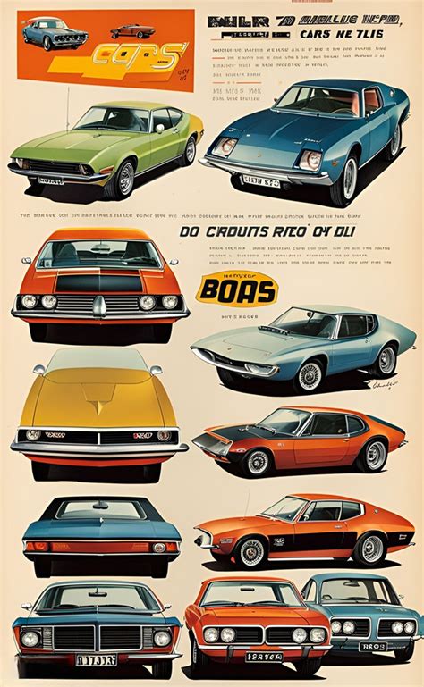 retro vintage cars catalogue  stock photo public domain pictures