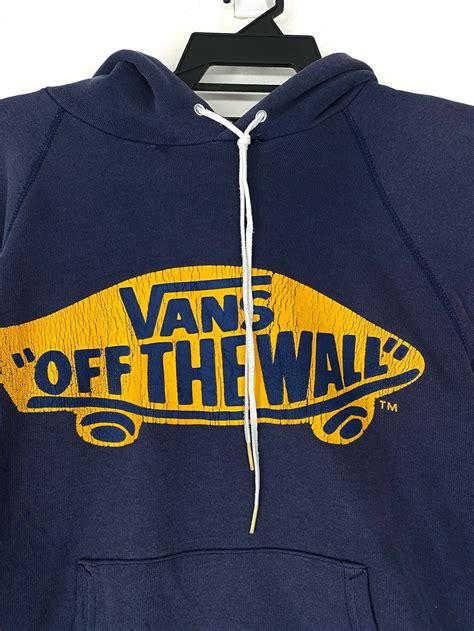 Vintage Vans Sudadera Con Capucha Jumper Etsy