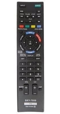 Controle Tv Sony Smart Led Kdl 42w655a Kdl 32w605a Rm Yd090 Mercado Livre