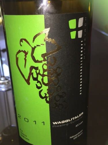 Hitzkircher Wagglitaler Luzern Riesling X Sylvaner Vivino US