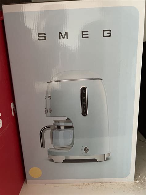 SMEG Coffee Maker YELLOW Furniture Home Living Kitchenware