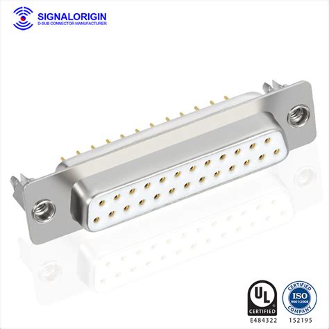 Electrical Equipment Supplies Pcb Mount Way D Sub Female Connector