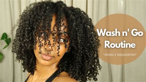 My Detailed Wash N Go Routine Highly Requested Youtube