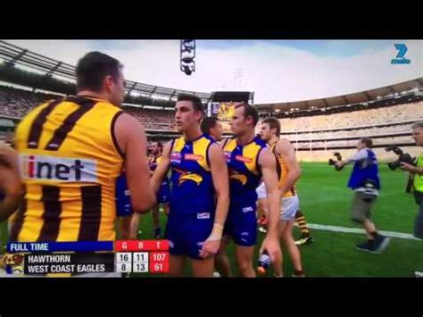 Last 41 Seconds Hawthorn Vs West Coast Eagles AFL Grand Final 2015