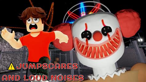 Escape Mr Scary S Carnival Scary Obby Sam And Yasin Roblox K Youtube