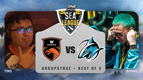 TNC Predator Vs Team Adroit Game 1 One Esports SEA League YouTube