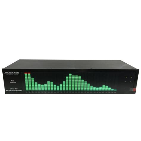 New Music Spectrum Analysis Display 2u Digital Spectrum Analyzer Led