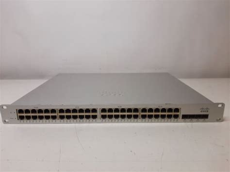 Cisco Meraki Ms Port Gigabit Switch Poe Unclaimed Ms Fp Hw